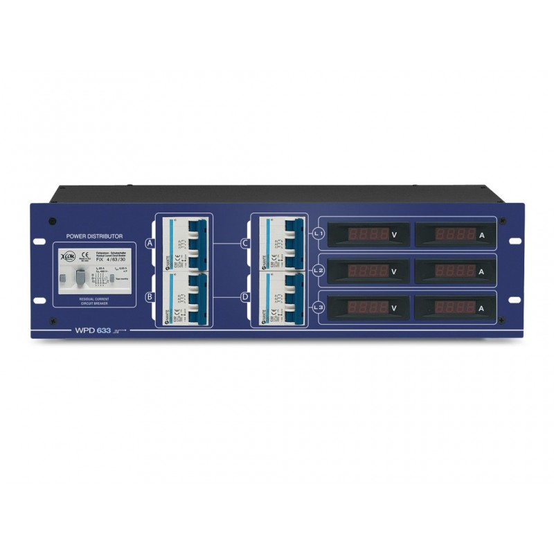 WORK WPD 633 POWER DISTRIBUTOR 63A TRI  4x32A TRI CEE