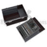 Flight case avec espace arriere pour console de miXage numerique YAMAHA QL1