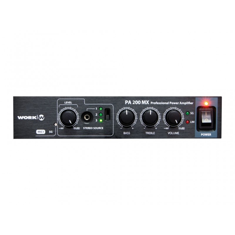 WORK PA 200 MX AMPLIFICATEUR DE PUISSANCE