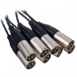 Boîtier de scène 8 entrées avec câbles fixes 20m