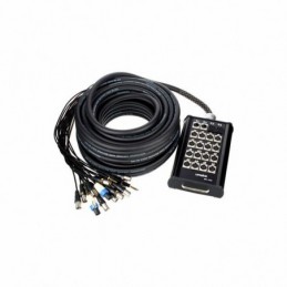 Boitier de scène 16 entrées, 2 sorties XLR et 2 fiches Speaker Twist