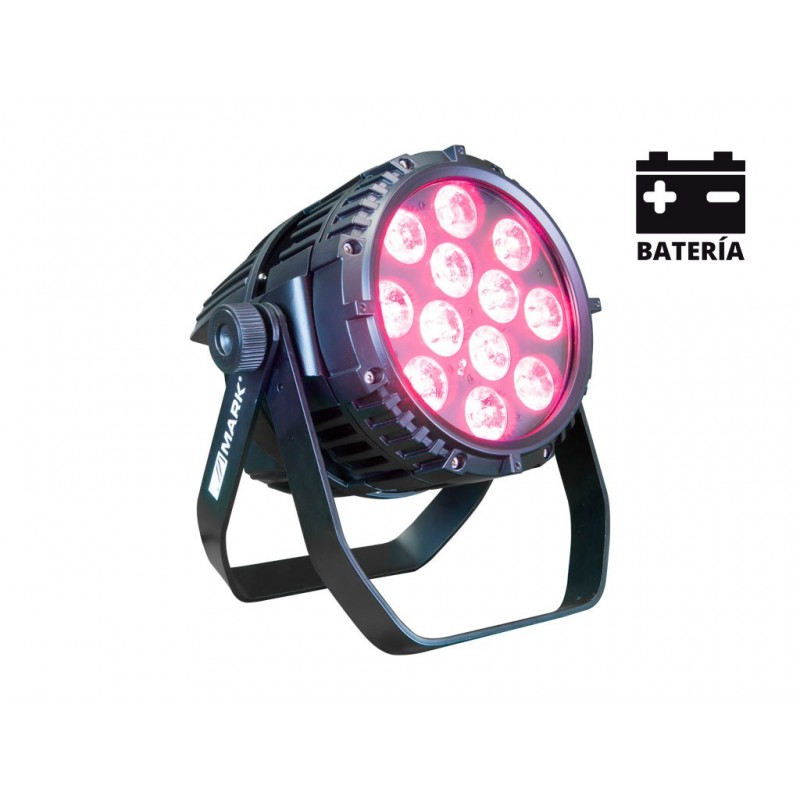 MARK SUPERLED BAT 144 WIfi IP65 LED 12 RGBWA + UV (6 in 1) x 12W