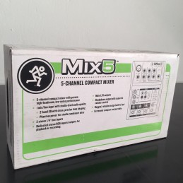 MIX5 MACKIE CONSOLE ANALOG 5 VOIES