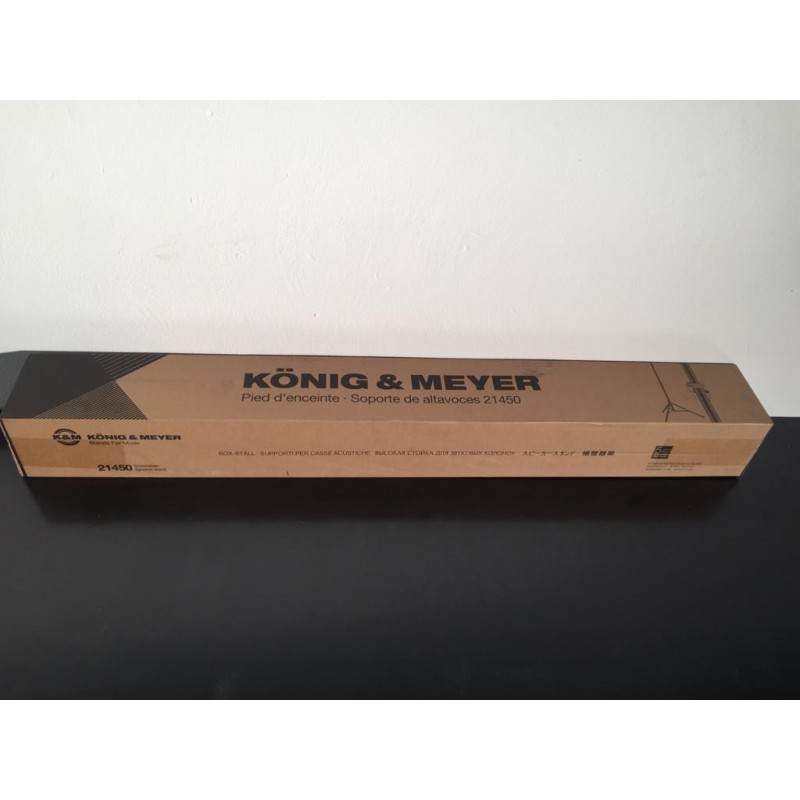 21450 K&M STANDS ENCEINTE 1,90m - 50kg